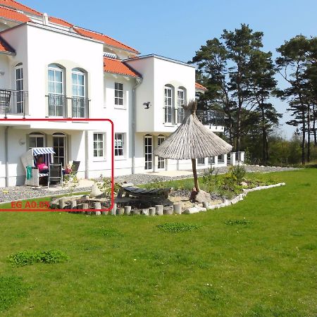 3 Zimmer Ferienwohnung Haus Meeresblick Mit Meerblick A005 Mit Suedterrasse Und Strandkorb Baabe Eksteriør billede