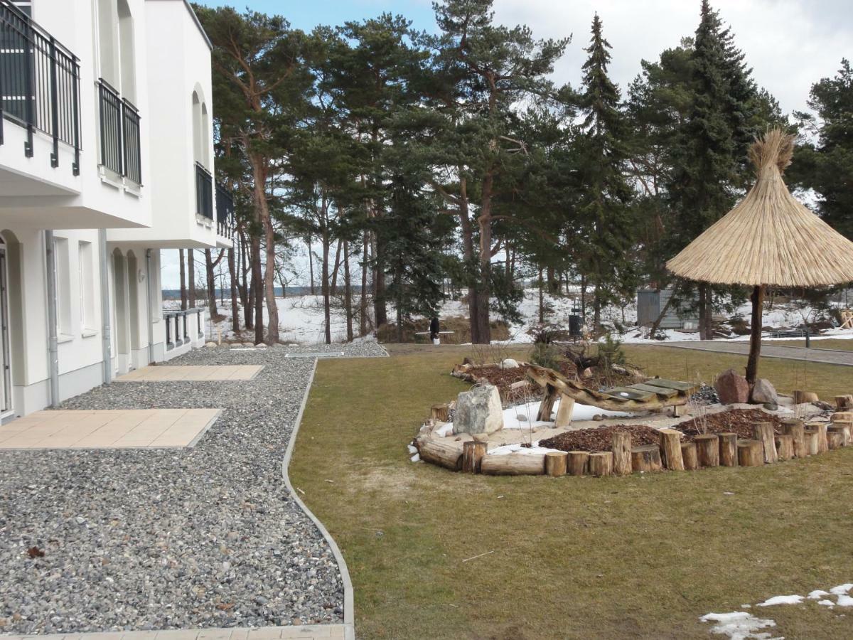 3 Zimmer Ferienwohnung Haus Meeresblick Mit Meerblick A005 Mit Suedterrasse Und Strandkorb Baabe Eksteriør billede