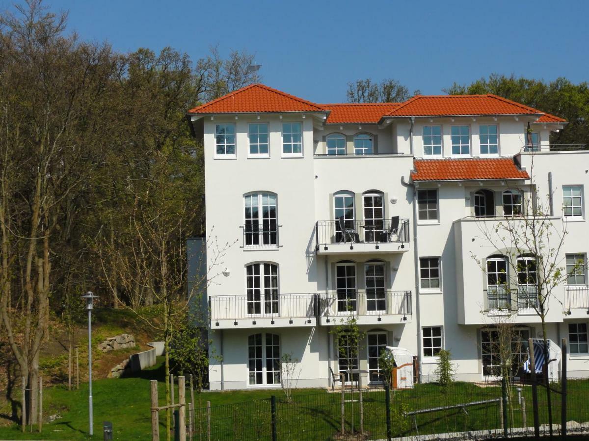 3 Zimmer Ferienwohnung Haus Meeresblick Mit Meerblick A005 Mit Suedterrasse Und Strandkorb Baabe Eksteriør billede